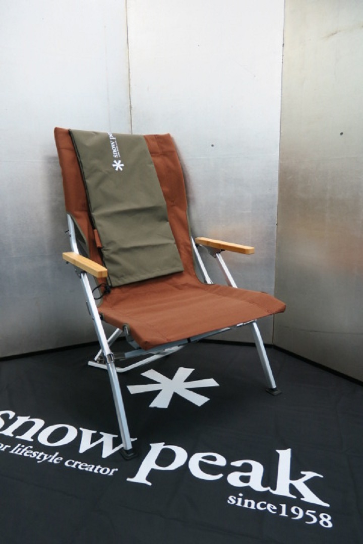 SNOW PEAK 茶色椅子